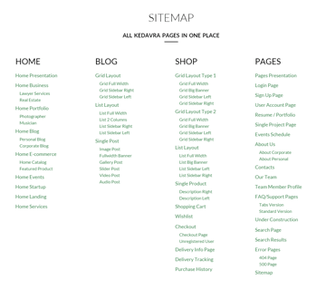 Sitemap